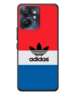 Чехол для Blackview Color 8 с картинкой «Ретро блоки Adidas»