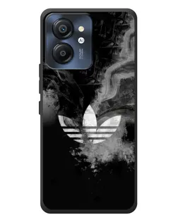 Чехол для Blackview Color 8 с картинкой «Абстрактный дым Adidas»