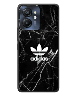 Чехол для Blackview Color 8 с картинкой «Белый мрамор Adidas»