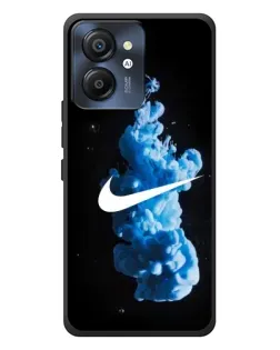 Чехол для Blackview Color 8 с картинкой «Nike и синий дым» Чехол для Blackview Color 8 с картинкой «Nike и синий дым»