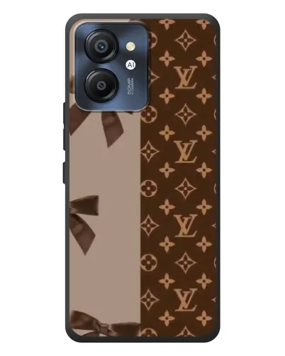 Чехол для Blackview Color 8 с картинкой «Louis Vuitton — банты»