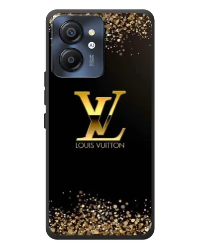 Чехол для Blackview Color 8 с картинкой «LV — золотые искры»