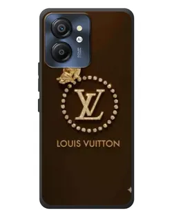 Чехол для Blackview Color 8 с картинкой «LV — золотая печать»