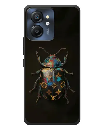 Чехол для Blackview Color 8 с картинкой «LV — мраморный принт»