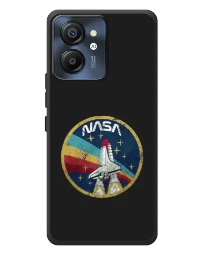 Чехол для Blackview Color 8 с картинкой «NASA — эмблема миссии» Чехол для Blackview Color 8 с картинкой «NASA — эмблема миссии»