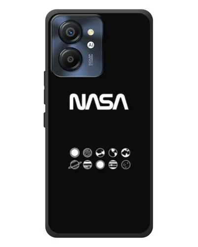 Чехол для Blackview Color 8 с картинкой «NASA — технический принт» Чехол для Blackview Color 8 с картинкой «NASA — технический принт»