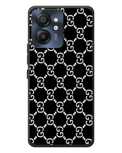 Чехол для Blackview Color 8 с картинкой «Gucci — сетчатый паттерн»