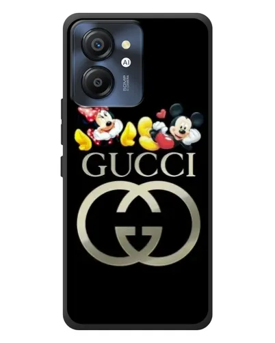Чехол для Blackview Color 8 с картинкой «Gucci — герои Disney»