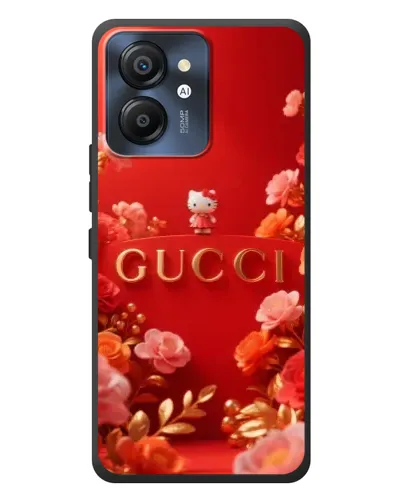 Чехол для Blackview Color 8 с картинкой «Gucci — золотой сад»