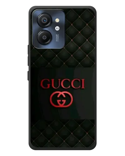 Чехол для Blackview Color 8 с картинкой «Gucci — стеганый черный»