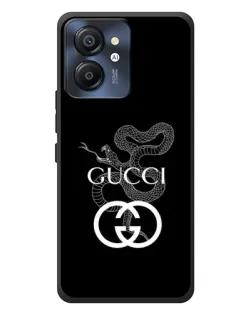 Чехол для Blackview Color 8 с картинкой «Gucci — серебряная змея»