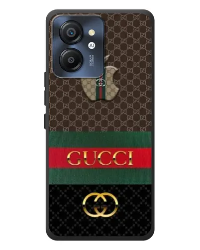 Чехол для Blackview Color 8 с картинкой «Gucci — брендированный десерт»