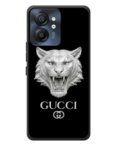 Чехол для Blackview Color 8 с картинкой «Gucci — серебряный лев» Чехол для Blackview Color 8 с картинкой «Gucci — серебряный лев»