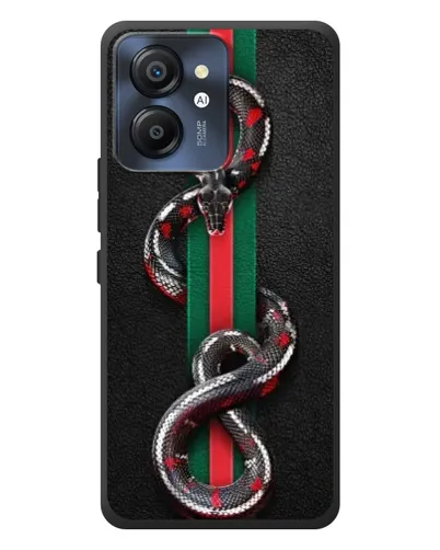 Чехол для Blackview Color 8 с картинкой «Gucci — змея на полосе» Чехол для Blackview Color 8 с картинкой «Gucci — змея на полосе»