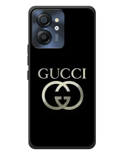 Чехол для Blackview Color 8 с картинкой «Gucci — золото на черном» Чехол для Blackview Color 8 с картинкой «Gucci — золото на черном»