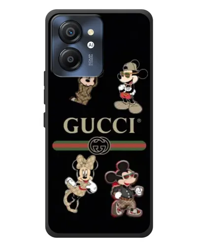 Чехол для Blackview Color 8 с картинкой «Gucci — герои Disney и монограмма» Чехол для Blackview Color 8 с картинкой «Gucci — герои Disney и монограмма»