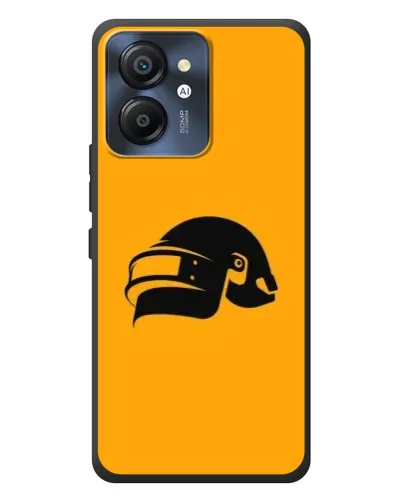 Чехол для Blackview Color 8 с картинкой «PUBG — золотой шлем»