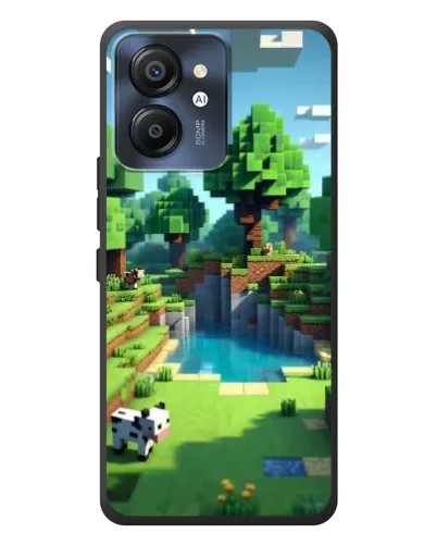 Чехол для Blackview Color 8 с картинкой «Minecraft летний день» Чехол для Blackview Color 8 с картинкой «Minecraft летний день»