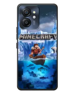 Чехол для Blackview Color 8 с картинкой «Minecraft ледяной мир» Чехол для Blackview Color 8 с картинкой «Minecraft ледяной мир»
