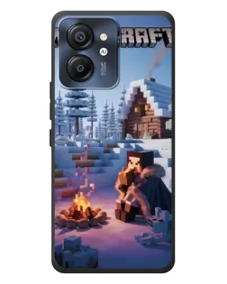Чехол для Blackview Color 8 с картинкой «Зимний Minecraft» Чехол для Blackview Color 8 с картинкой «Зимний Minecraft»