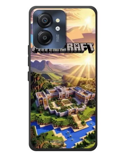 Чехол для Blackview Color 8 с картинкой «Minecraft панорама» Чехол для Blackview Color 8 с картинкой «Minecraft панорама»