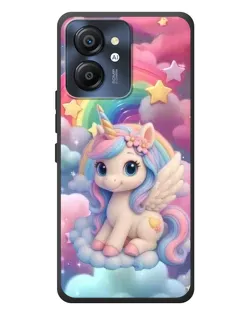 Чехол для Blackview Color 8 с картинкой «Маленький единорог»