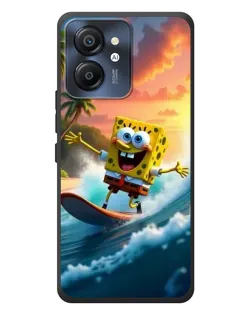 Чехол для Blackview Color 8 с картинкой «Губка Боб серфингист» Чехол для Blackview Color 8 с картинкой «Губка Боб серфингист»