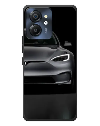 Чехол для Blackview Color 8 с картинкой «Tesla Model S Look»