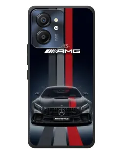 Чехол для Blackview Color 8 с картинкой «Mercedes — белый карбон»