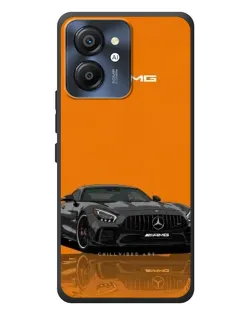 Чехол для Blackview Color 8 с картинкой «Оранжевый Mercedes AMG»