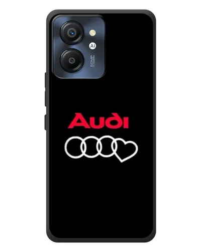 Чехол для Blackview Color 8 с картинкой «Логотип Audi Heart» Чехол для Blackview Color 8 с картинкой «Логотип Audi Heart»