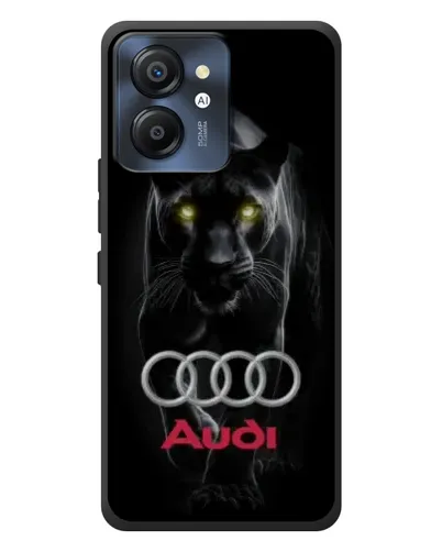 Чехол для Blackview Color 8 с картинкой «Пантера и Audi» Чехол для Blackview Color 8 с картинкой «Пантера и Audi»