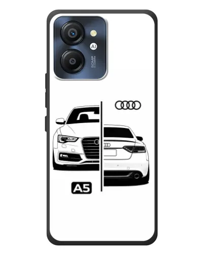 Чехол для Blackview Color 8 с картинкой «Audi — контрастный дизайн» Чехол для Blackview Color 8 с картинкой «Audi — контрастный дизайн»