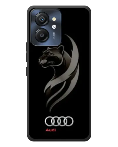Чехол для Blackview Color 8 с картинкой «Графика — пантера и Audi» Чехол для Blackview Color 8 с картинкой «Графика — пантера и Audi»
