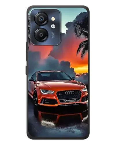 Чехол для Blackview Color 8 с картинкой «Audi — закат» Чехол для Blackview Color 8 с картинкой «Audi — закат»