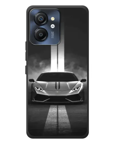 Чехол для Blackview Color 8 с картинкой «Lamborghini симметрия дорог» Чехол для Blackview Color 8 с картинкой «Lamborghini симметрия дорог»