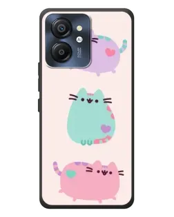 Чехол для Blackview Color 8 с картинкой «Pusheen трио» Чехол для Blackview Color 8 с картинкой «Pusheen трио»