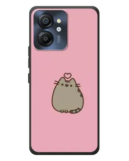 Чехол для Blackview Color 8 с картинкой «Pusheen сердце» Чехол для Blackview Color 8 с картинкой «Pusheen сердце»