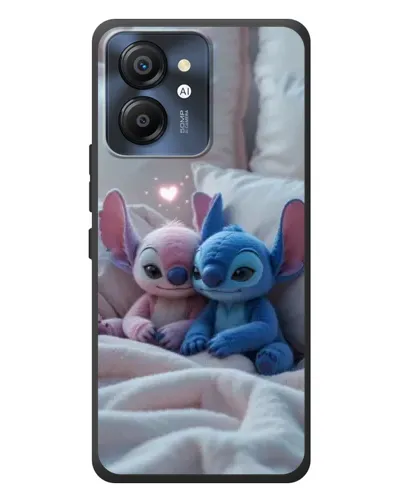 Чехол для Blackview Color 8 с картинкой «Плюшевые Стич Ангел»