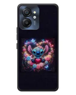 Чехол для Blackview Color 8 с картинкой «Stitch в цветах» Чехол для Blackview Color 8 с картинкой «Stitch в цветах»