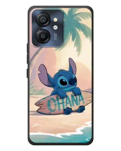 Чехол для Blackview Color 8 с картинкой «Стич на серфе»