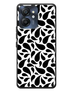 Чехол для Blackview Color 8 с картинкой «Контрастные черные капли» Чехол для Blackview Color 8 с картинкой «Контрастные черные капли»