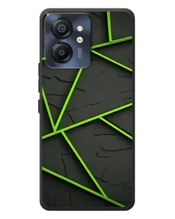 Чехол для Blackview Color 8 с картинкой «Зеленые геометрические линии» Чехол для Blackview Color 8 с картинкой «Зеленые геометрические линии»