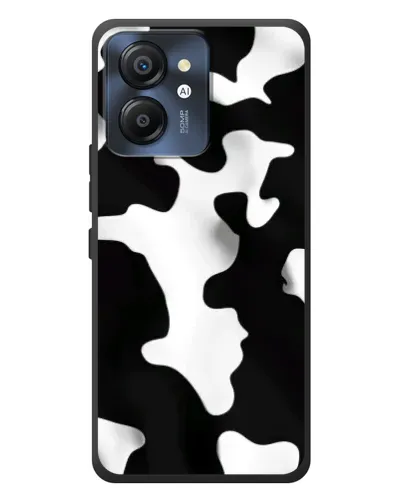 Чехол для Blackview Color 8 с картинкой «Черно-белое пятно»