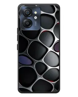 Чехол для Blackview Color 8 с картинкой «Объемная темная решетка» Чехол для Blackview Color 8 с картинкой «Объемная темная решетка»