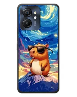 Чехол для Blackview Color 8 с картинкой «Капибара Ван Гога»