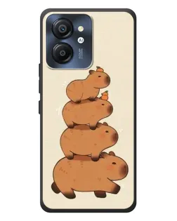 Чехол для Blackview Color 8 с картинкой «Башня из капибар»