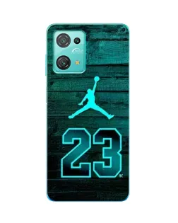 Чехол для Blackview Oscal C30 Pro с картинкой «Jordan Cyan 23»