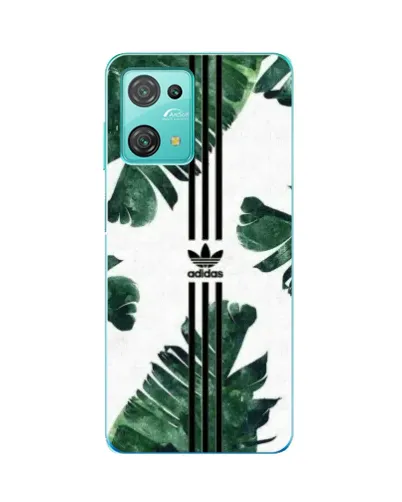 Чехол для Blackview Oscal C30 Pro с картинкой «Пальмовые листья адидас»