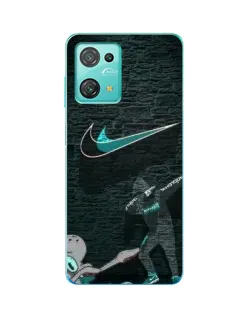 Чехол для Blackview Oscal C30 Pro с картинкой «Спортивный арт Nike»